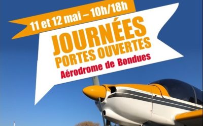 Journées portes ouvertes, les 11 & 12 mai 2019