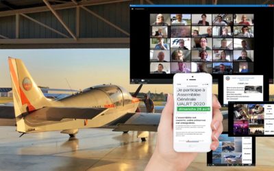 L’aéro-club effectue son assemblée générale virtuelle : une première