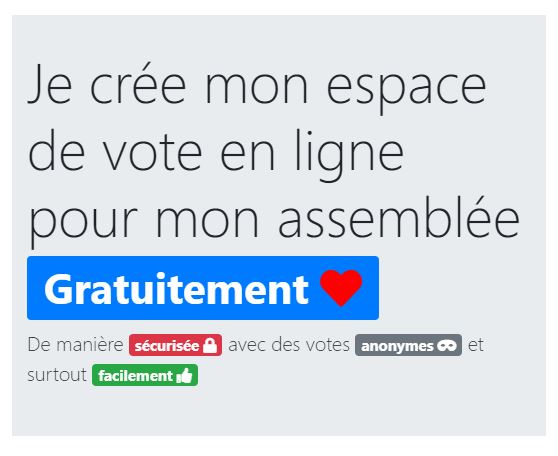 L’UALRT met à disposition gratuitement sa plateforme de vote électronique